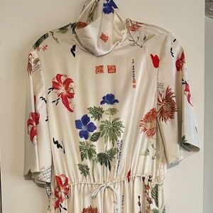 Adam lippes Japanese print dress